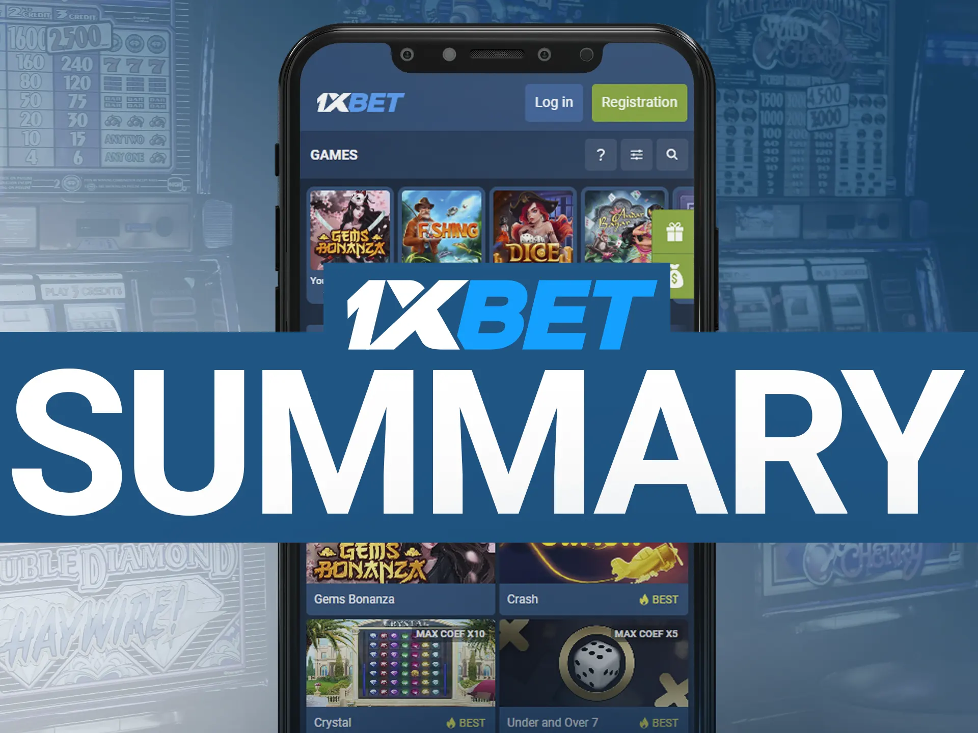 1xbet is one of the best casino apps in the world.