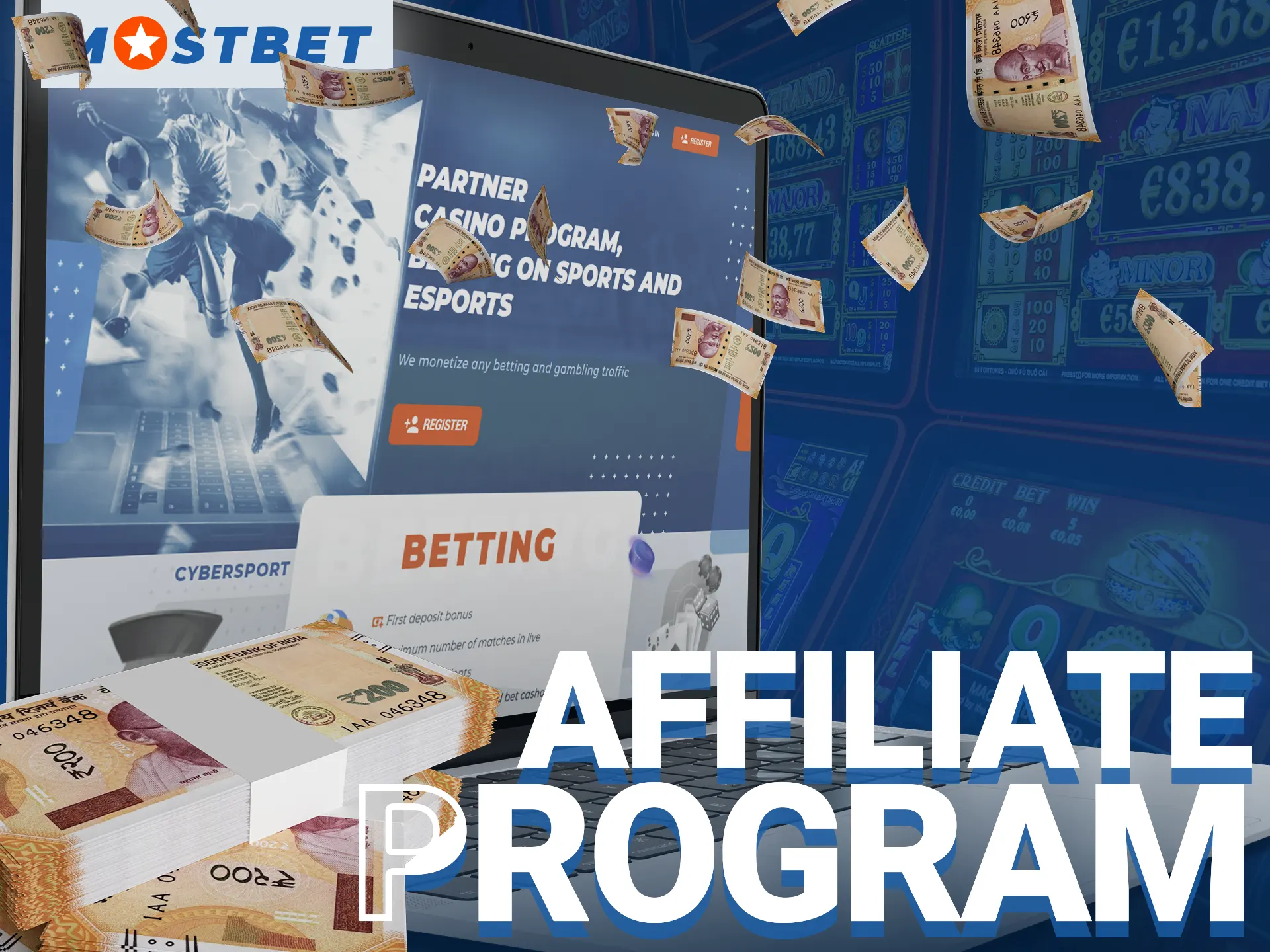 You can advertise Mostbet services on your website or social networks by joining the affiliate program.