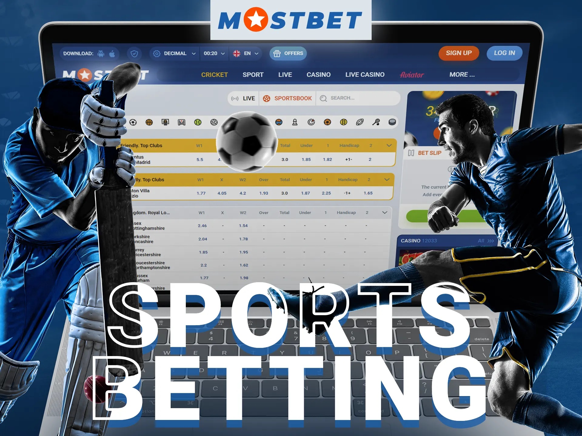 Bet on sports at Mostbet.
