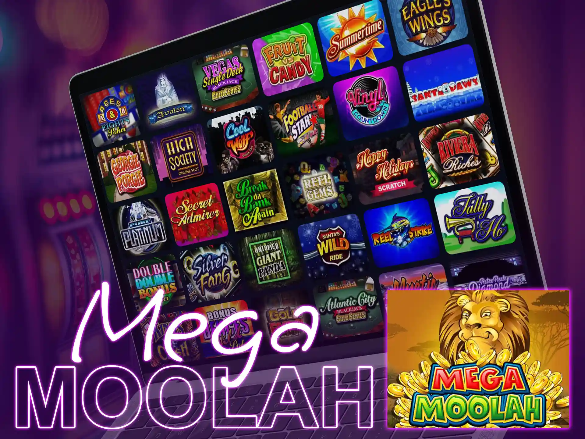 Try Mega Moolah which is the absolute top of the list of slots from Microgaming.