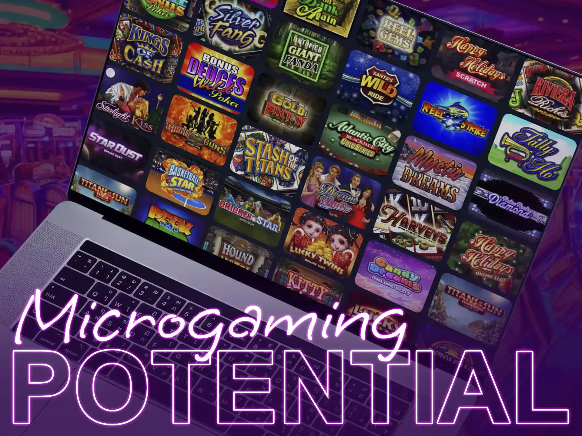 Every Microgaming game has a high winning potential.