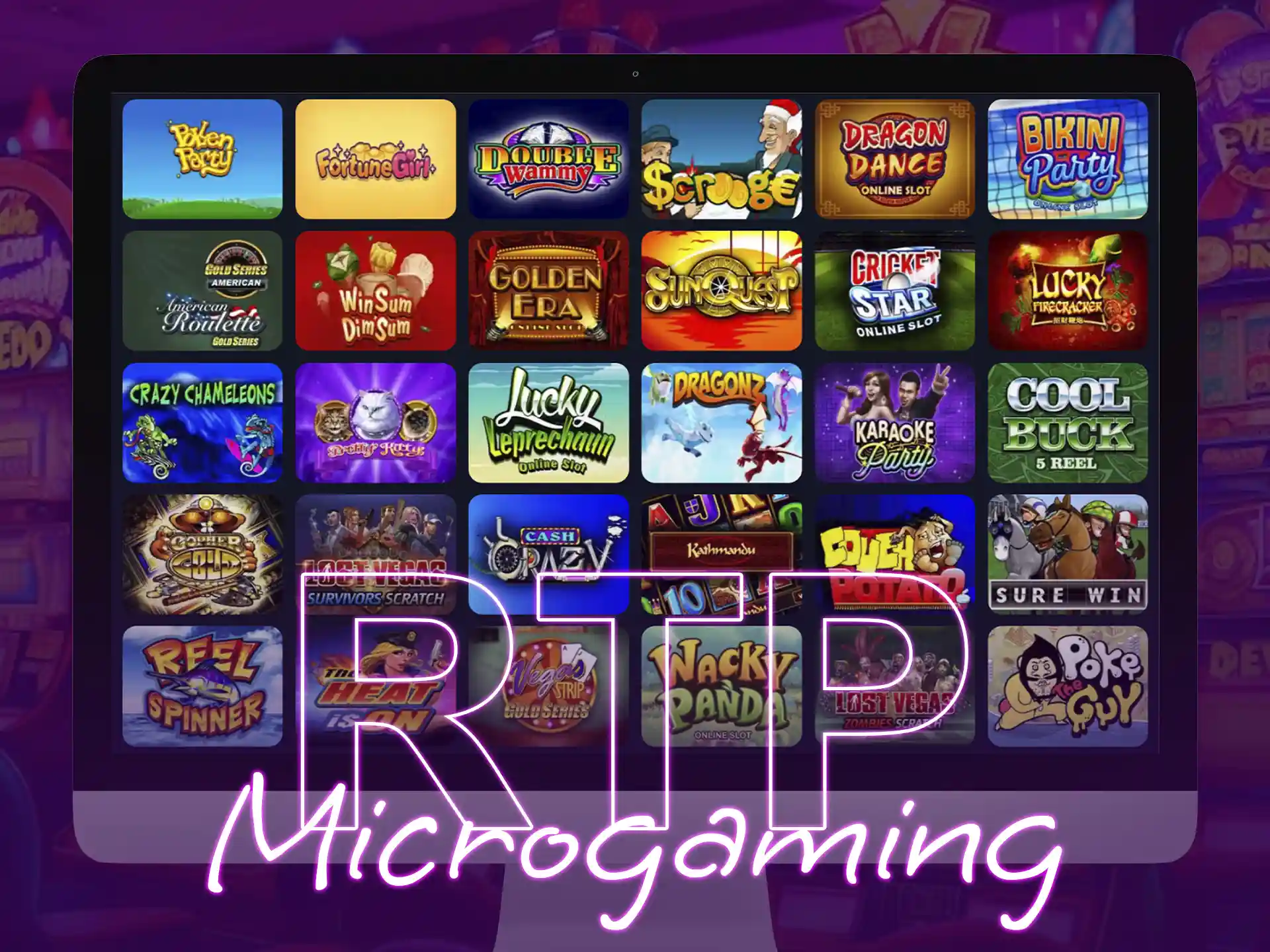 Microgaming games have a fairly high RTP.