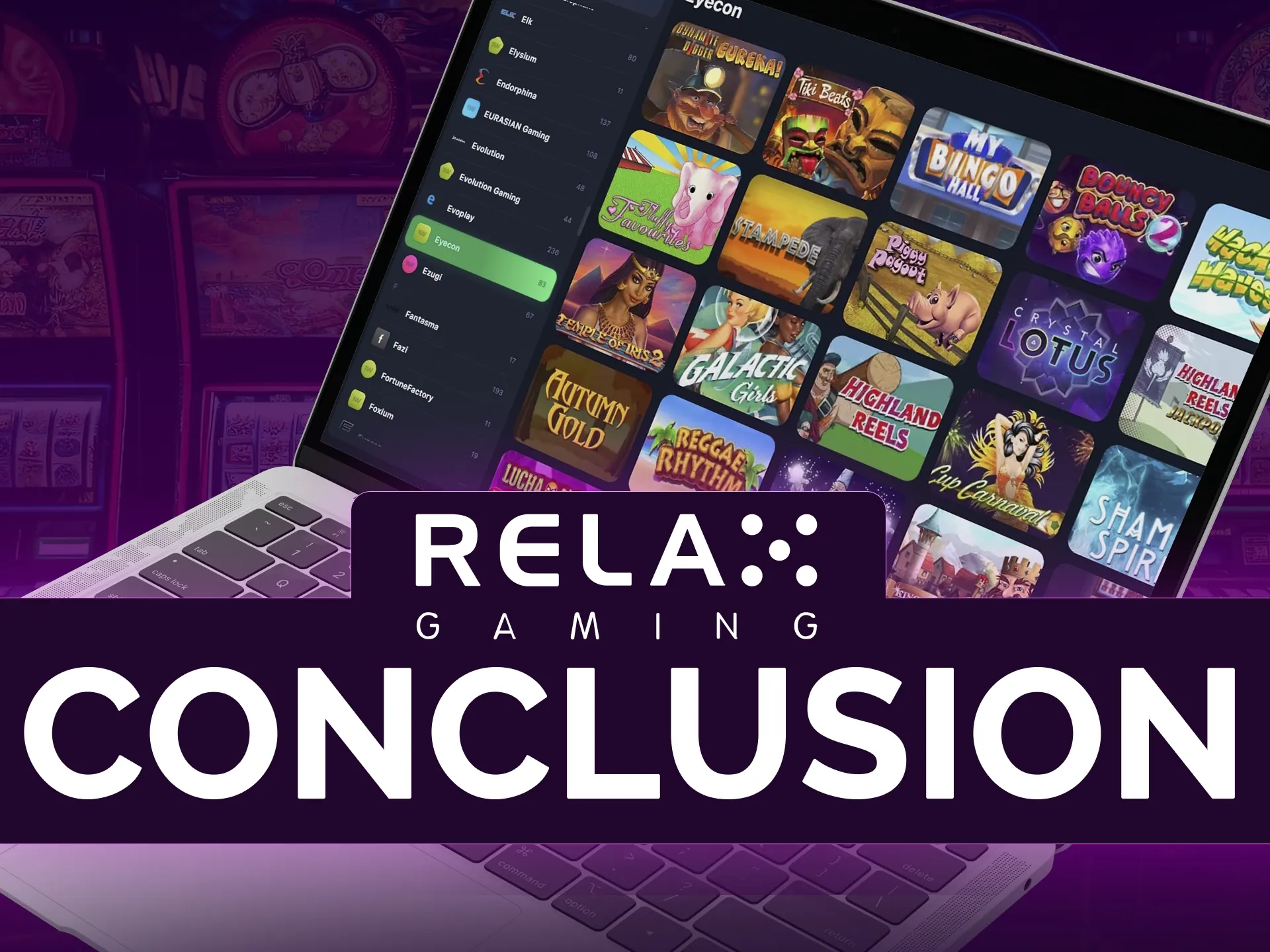 Conlusion: Relax Gaming it`s a high ratings, quality games, unique plots.