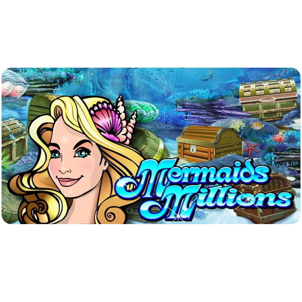 Playing the Mermaids Millions slot is easy and simple.