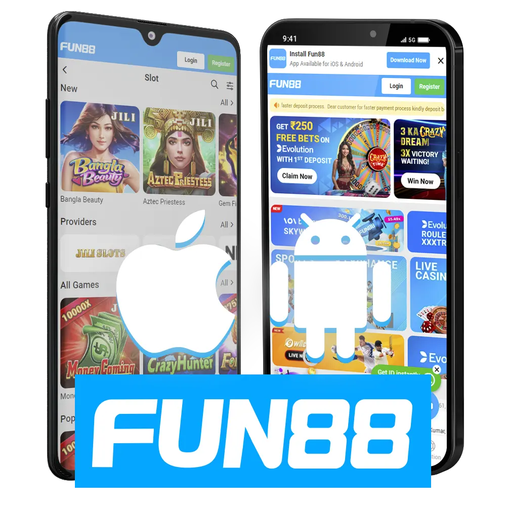 Fun88 Casino offers a mobile app for Android and iOS for a better gambling experience.