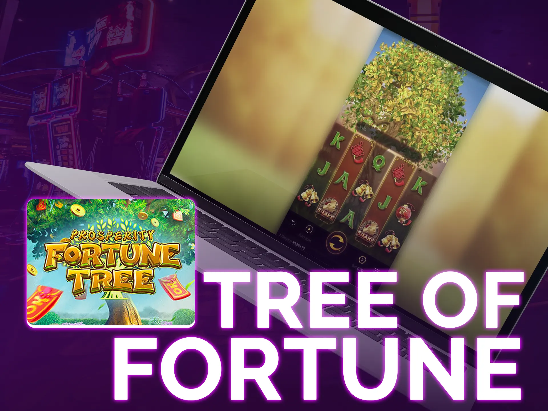 Tree of fortune it`s a chinese-themed slot with 5 reels, 30 paylines, wilds, and free spins.