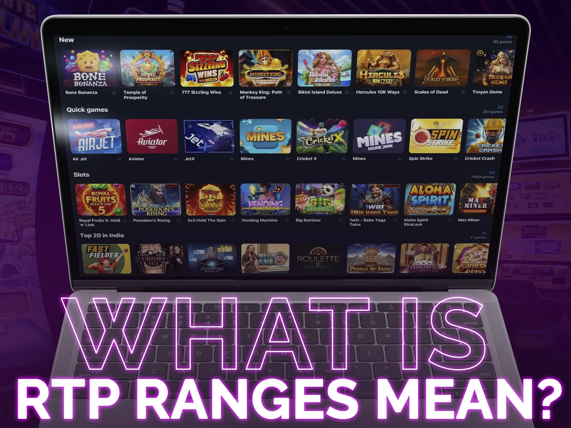 Slot RTP may vary based on game modes or casino versions.