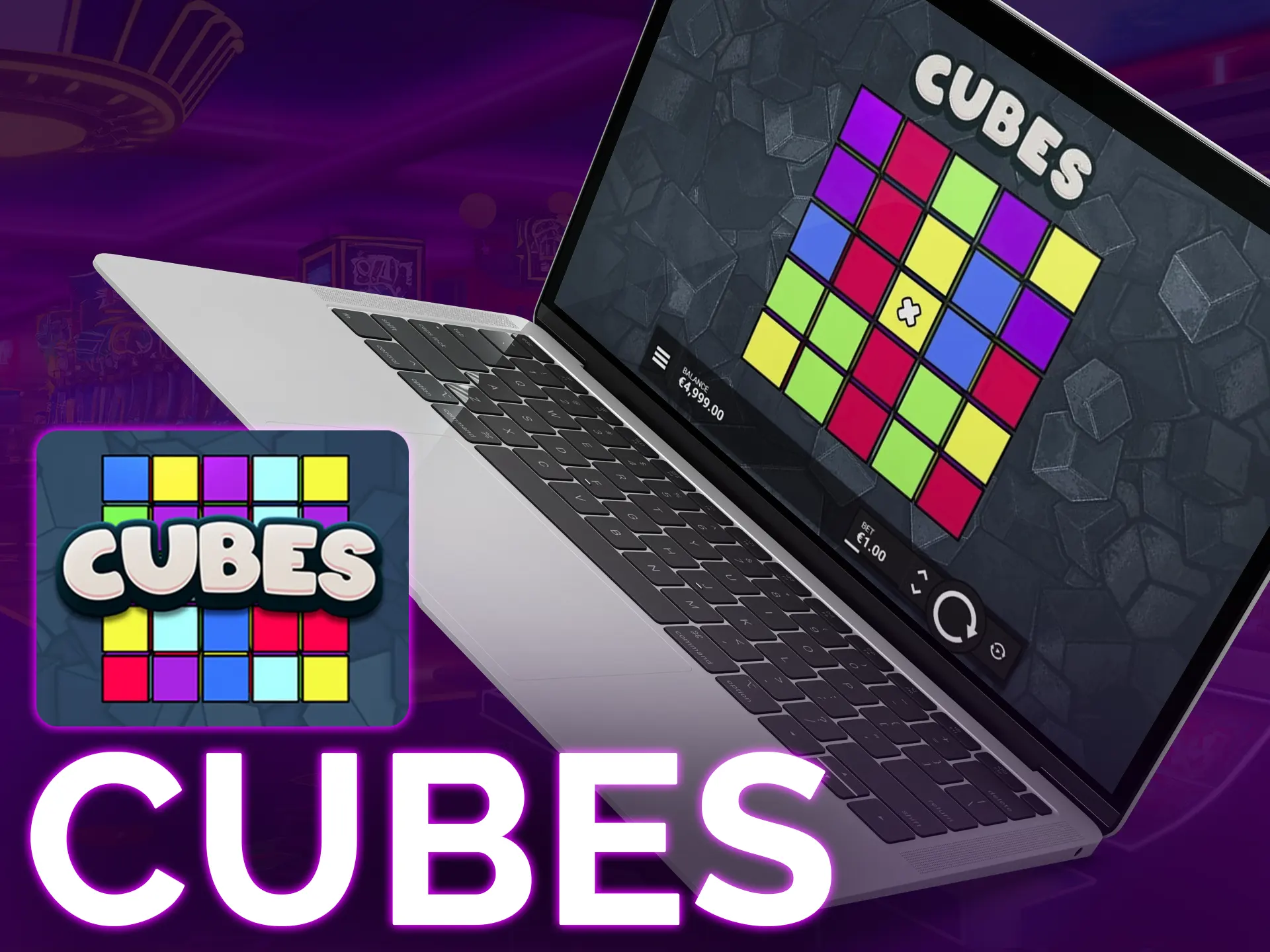 In Hacksaw Gaming's Cubes, spin for more wins with respins.