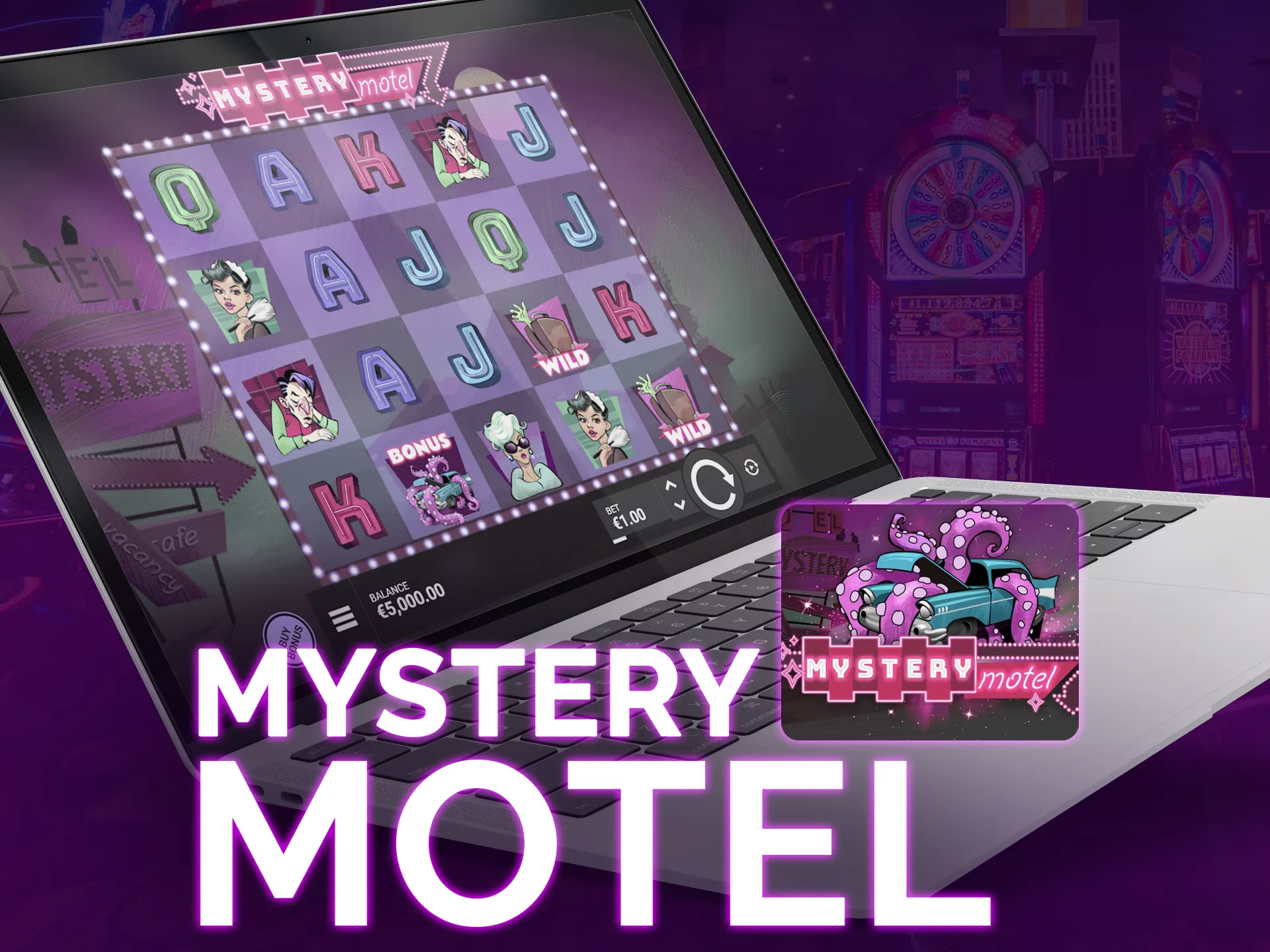 At Hacksaw Gaming's Mystery Motel, unlock thrilling adventures.