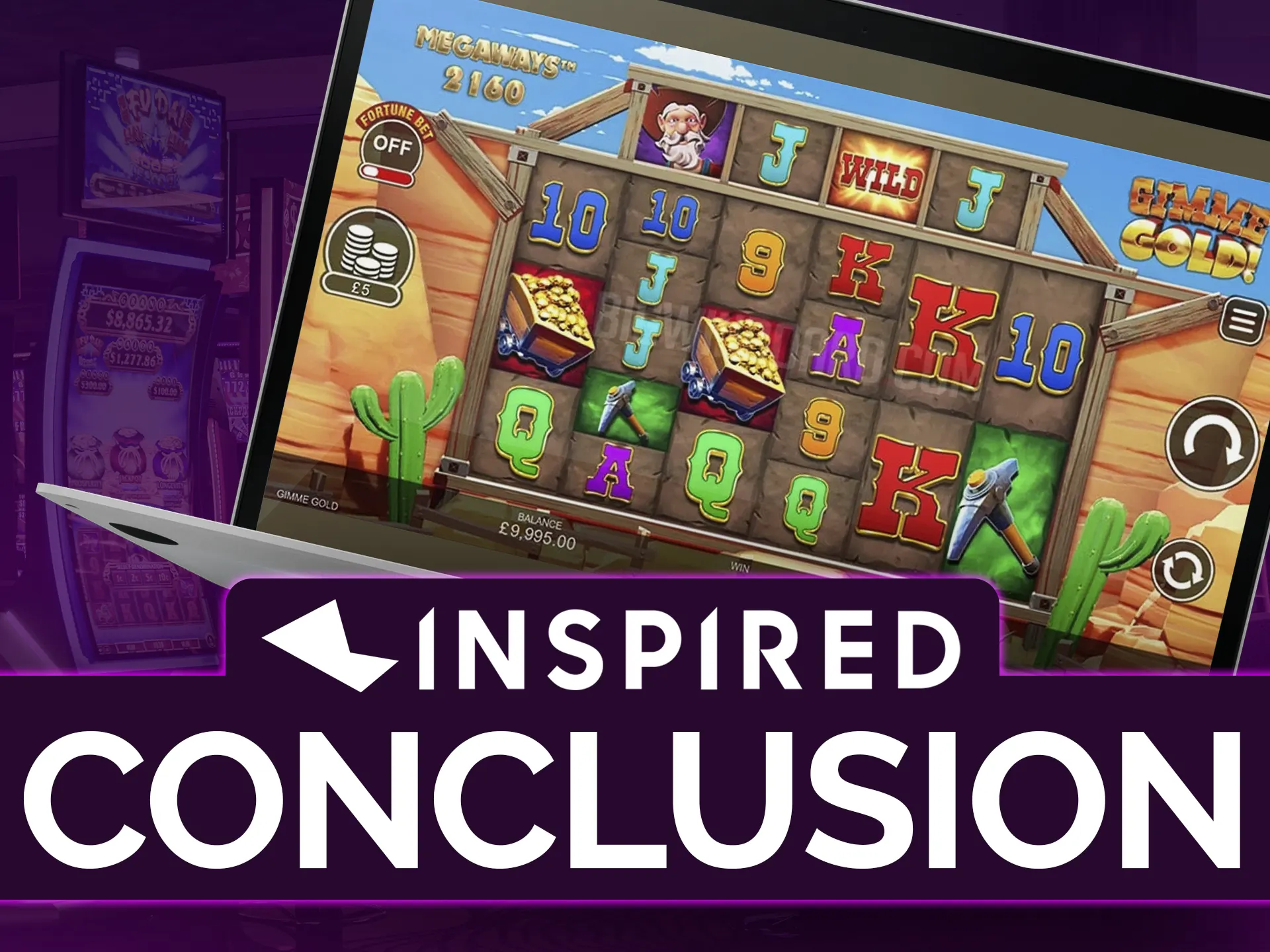 Inspired Gaming offers engaging slots, quality graphics, and a trusted reputation.