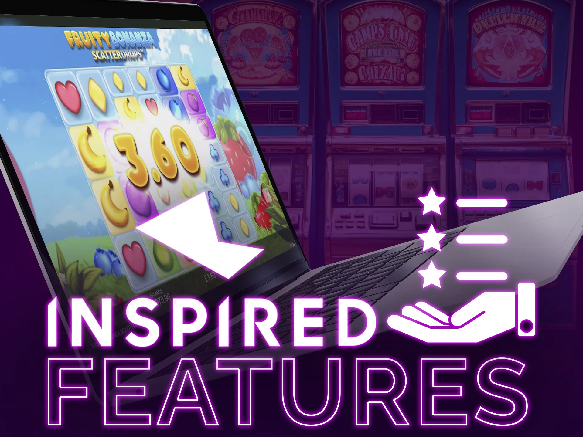 Inspired Gaming offers high-performance, mobile-compatible slots with 3D graphics.