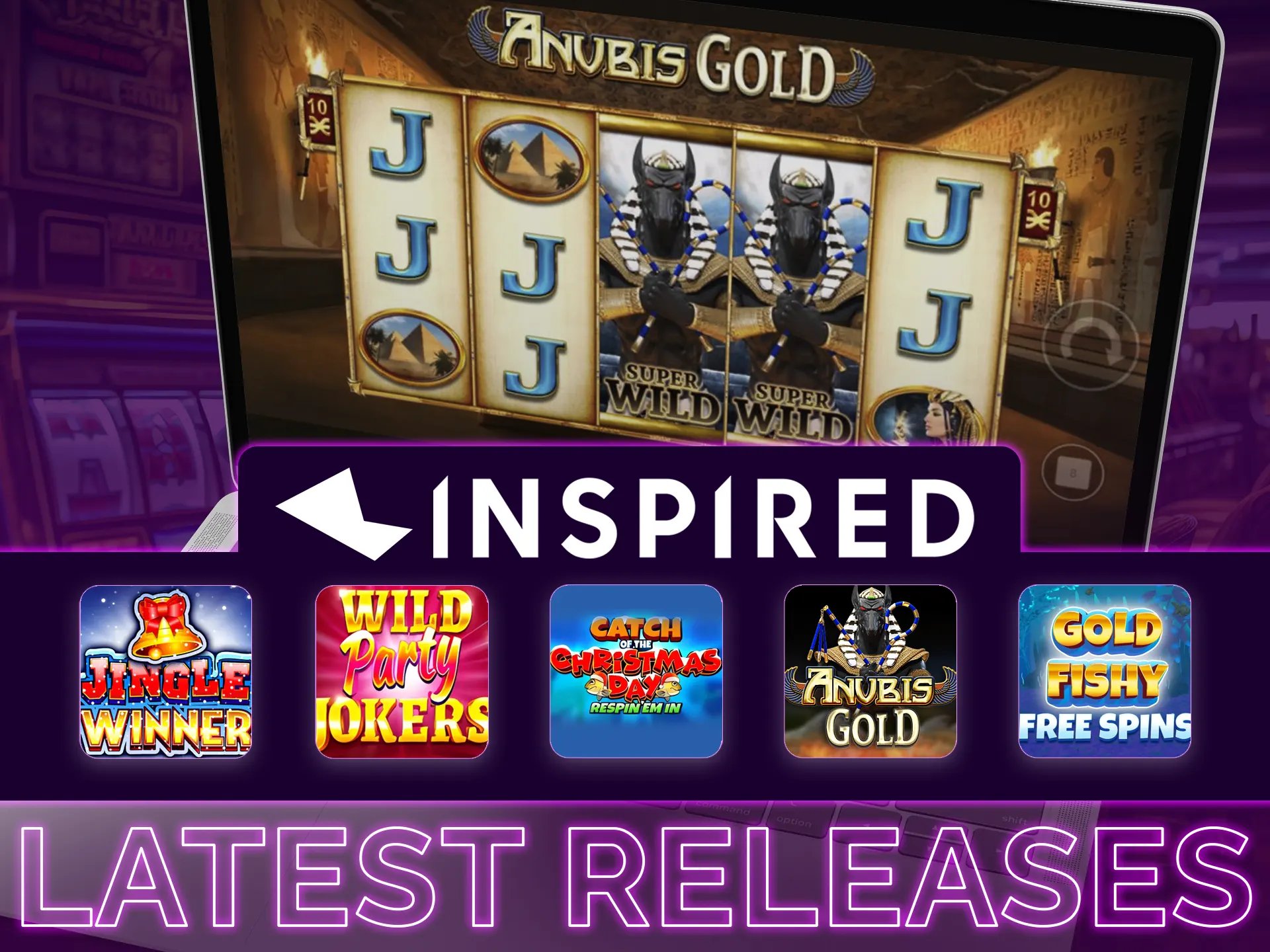 Explore Inspired Gaming's latest slots with user-friendly controls and top features.