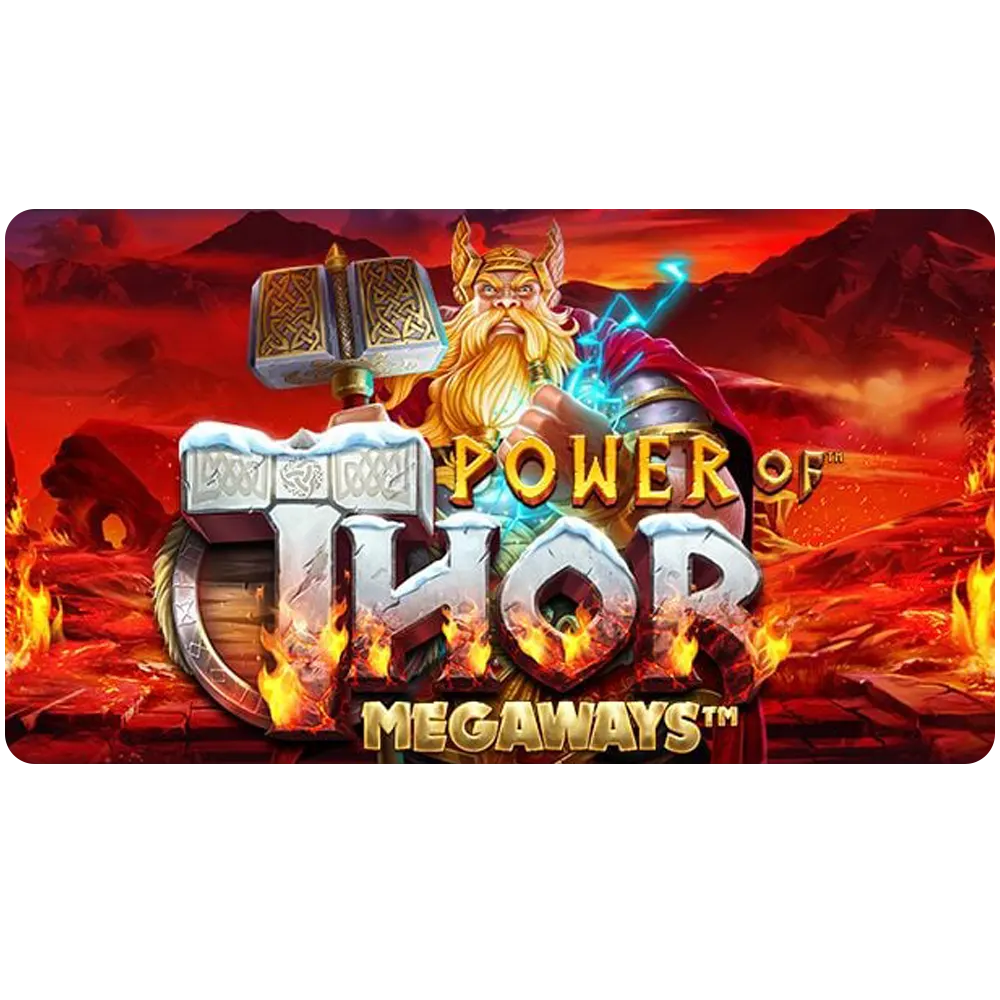 Play the magical Power of Thor Megaways Slot.