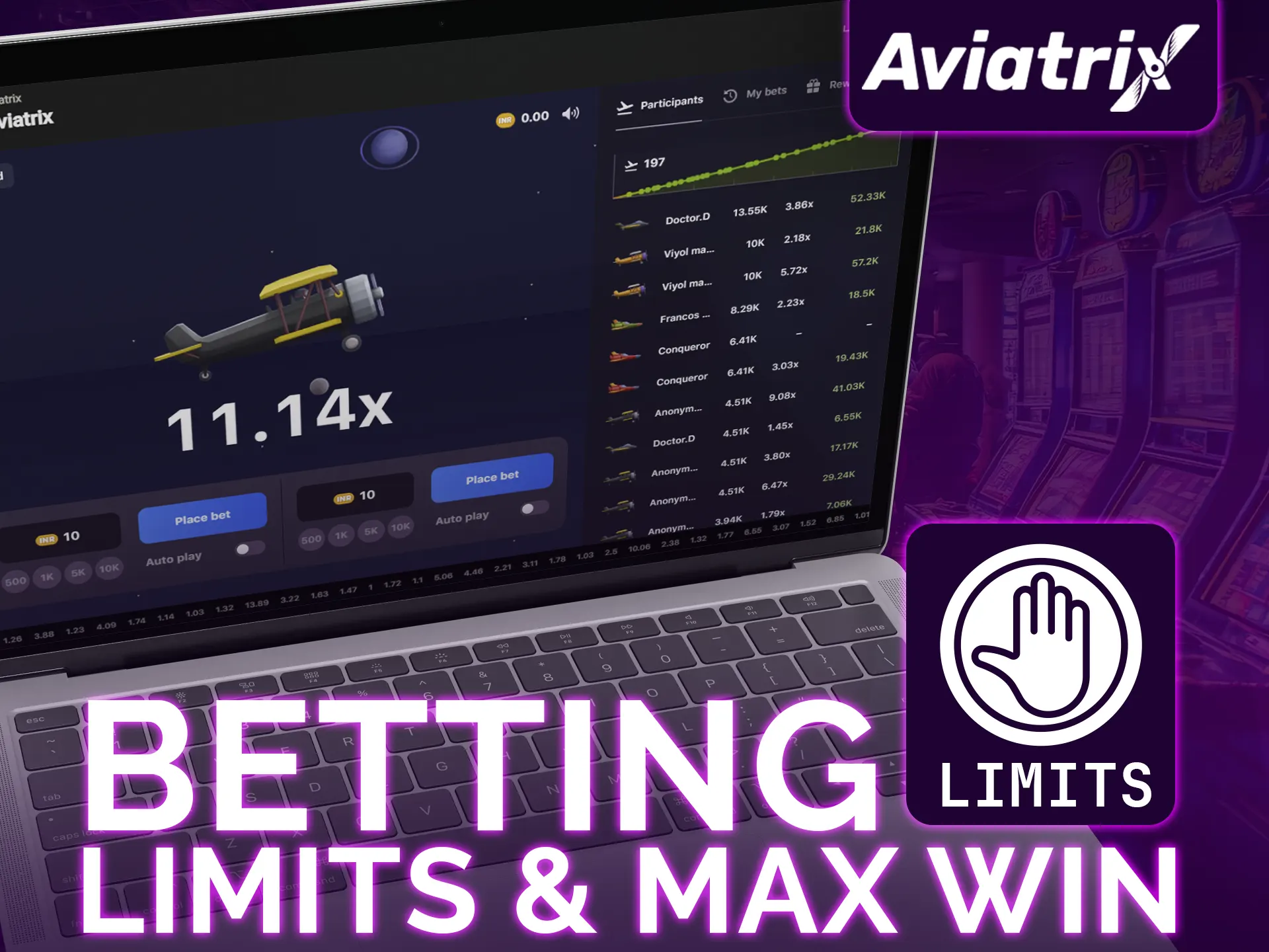 In Aviatrix X, no maximum win limit exists.