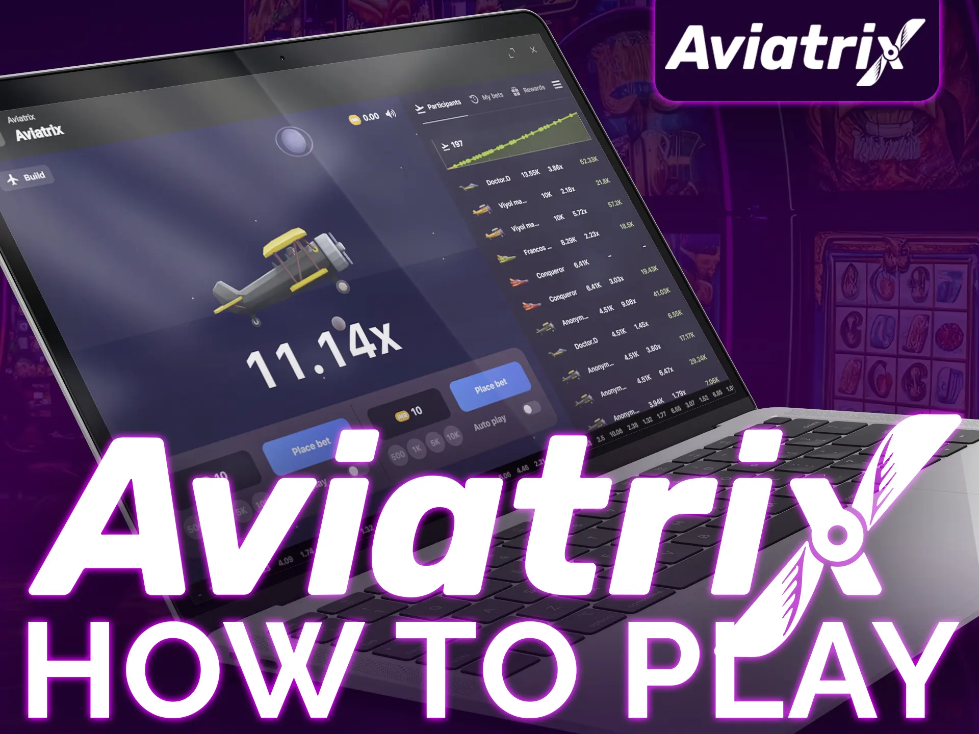 Play AviatriX with these straightforward steps.