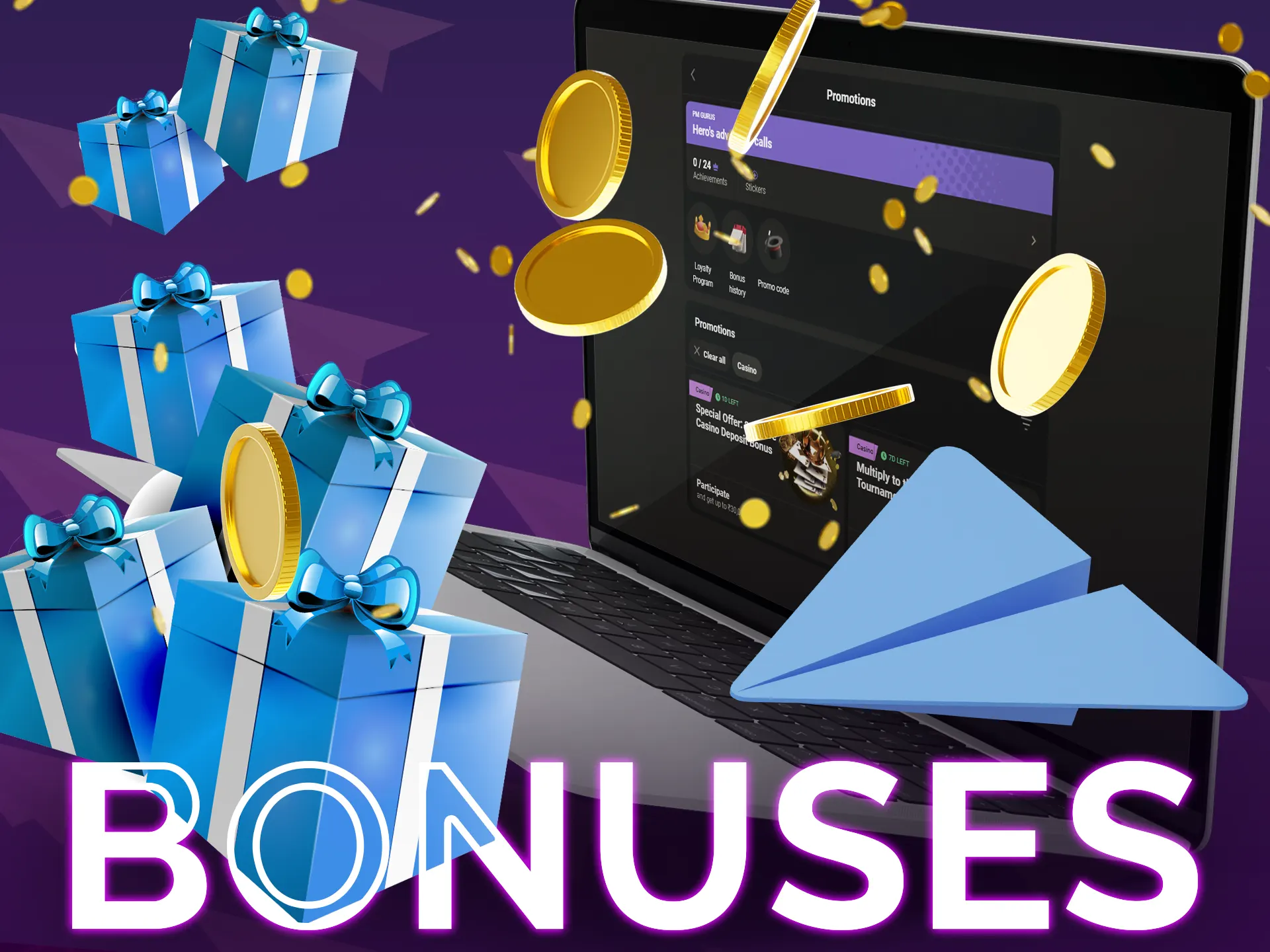 Indian players can access Airplane bonuses on various platforms.