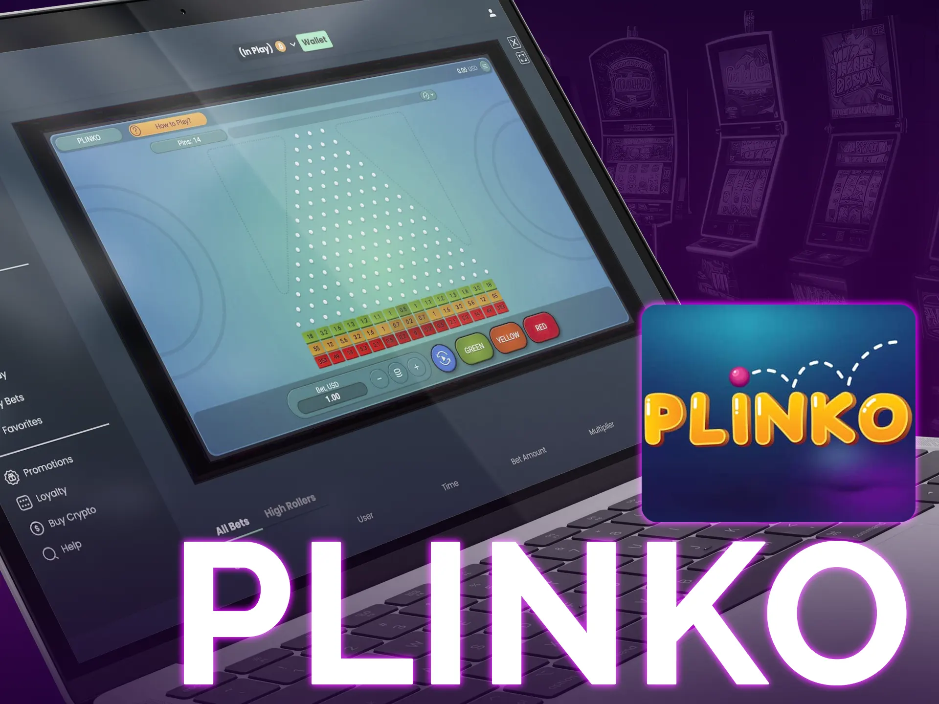 Plinko offers adjustable risk levels and generous payouts.