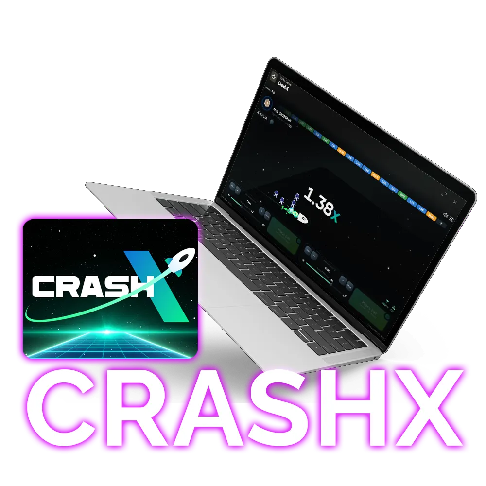 Crash X game offers sensible betting and high RTP.