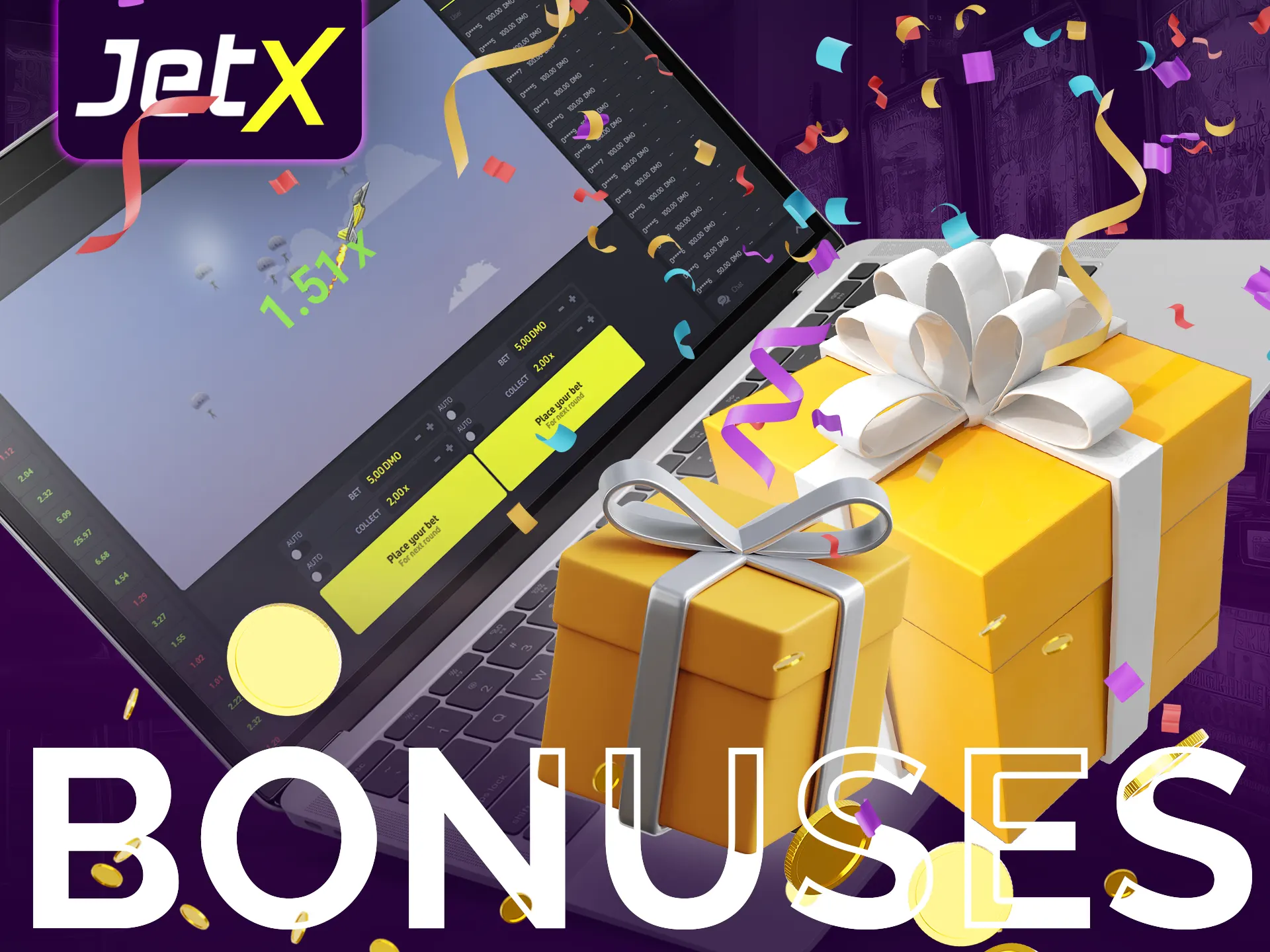 Enjoy Jet X bonuses at Indian online casinos.
