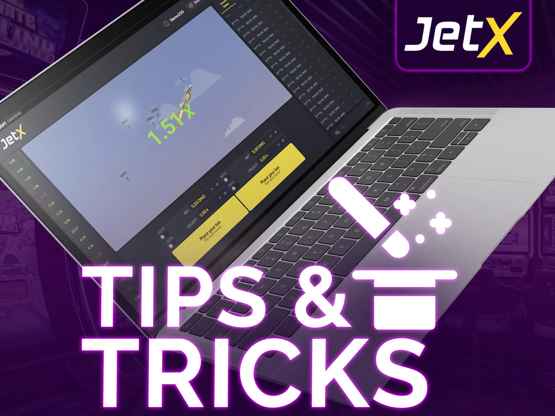 Use Jet X tips for better chances of winning.