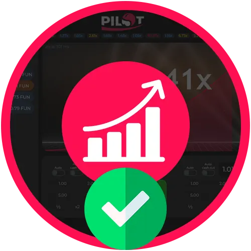 In Pilot, strategize with 2 bets for winning advantage.