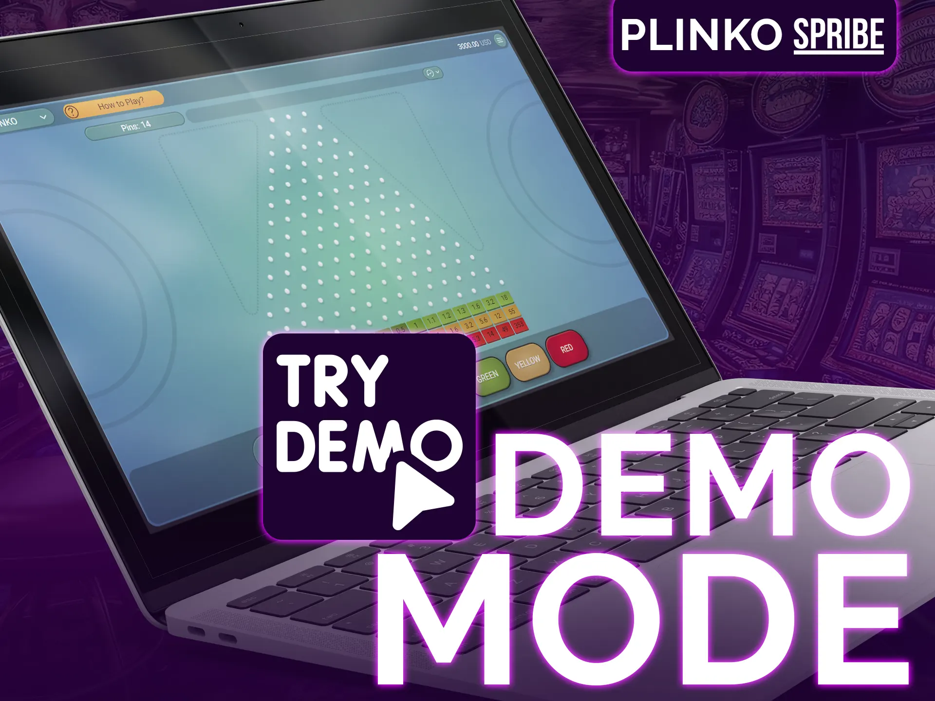 Try out Plinko for free in demo mode.