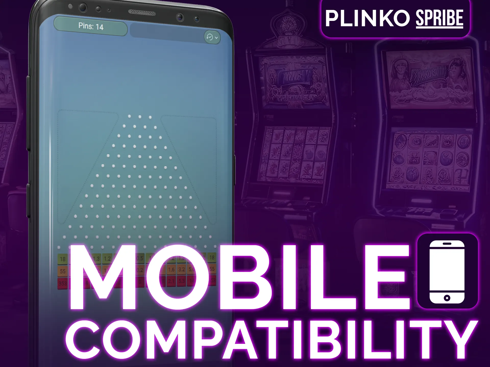 Easily play Plinko on your mobile device.