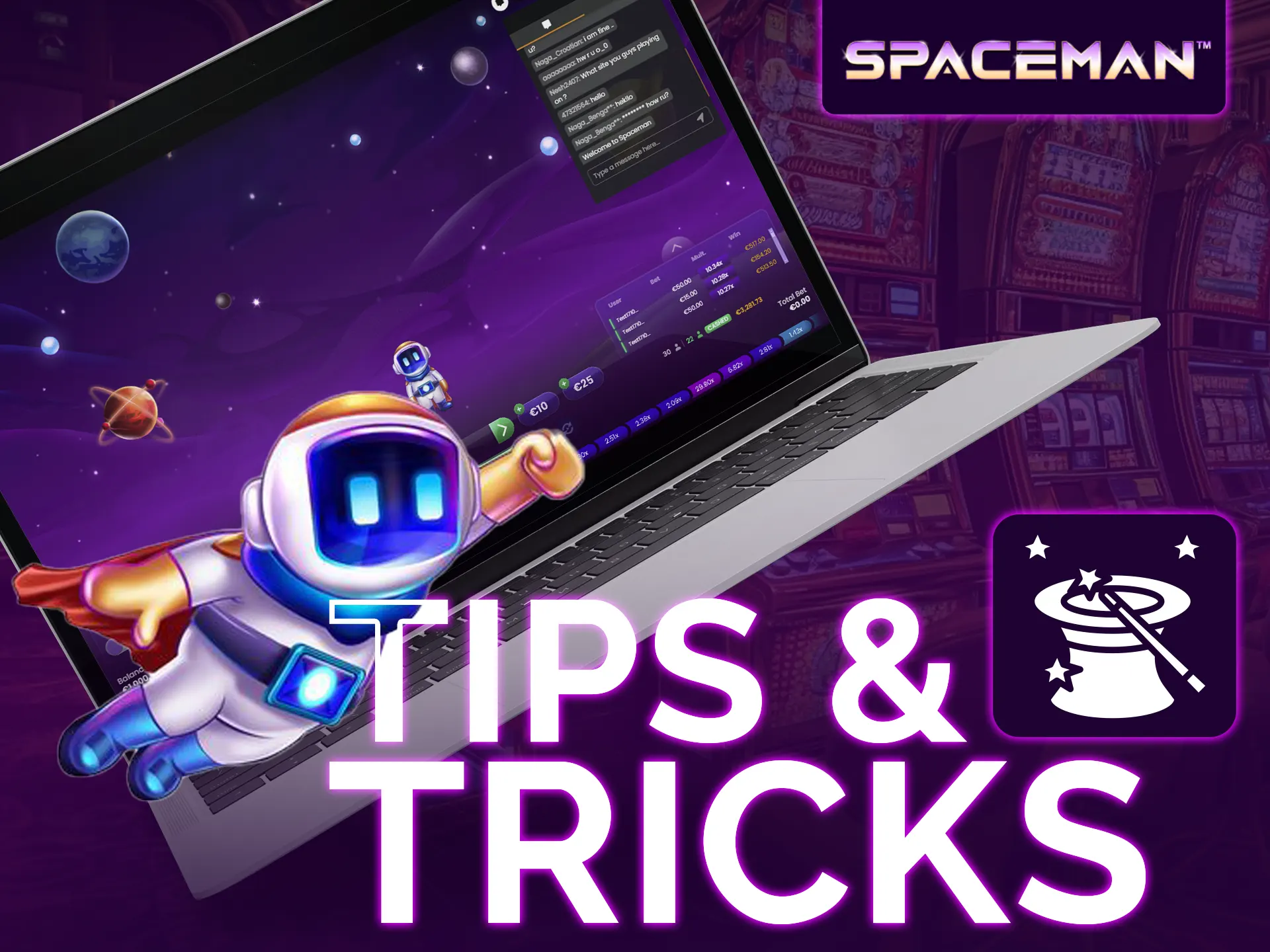 Improve Spaceman gameplay with stable connection and cautious bets.