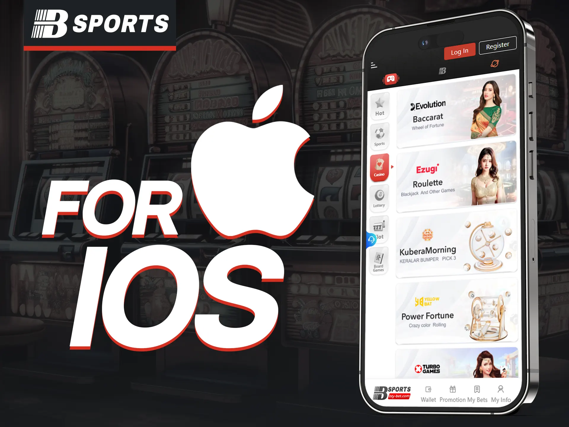 Download BSports iOS app for full casino and sports access.