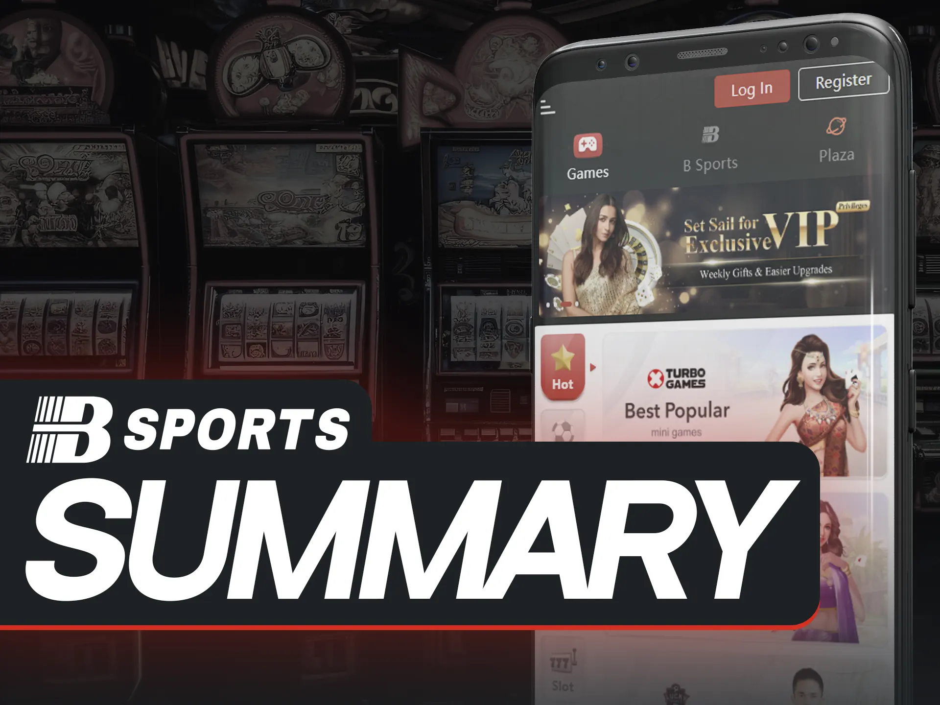 BSports app offers 4000+ games, sports betting, and bonuses.