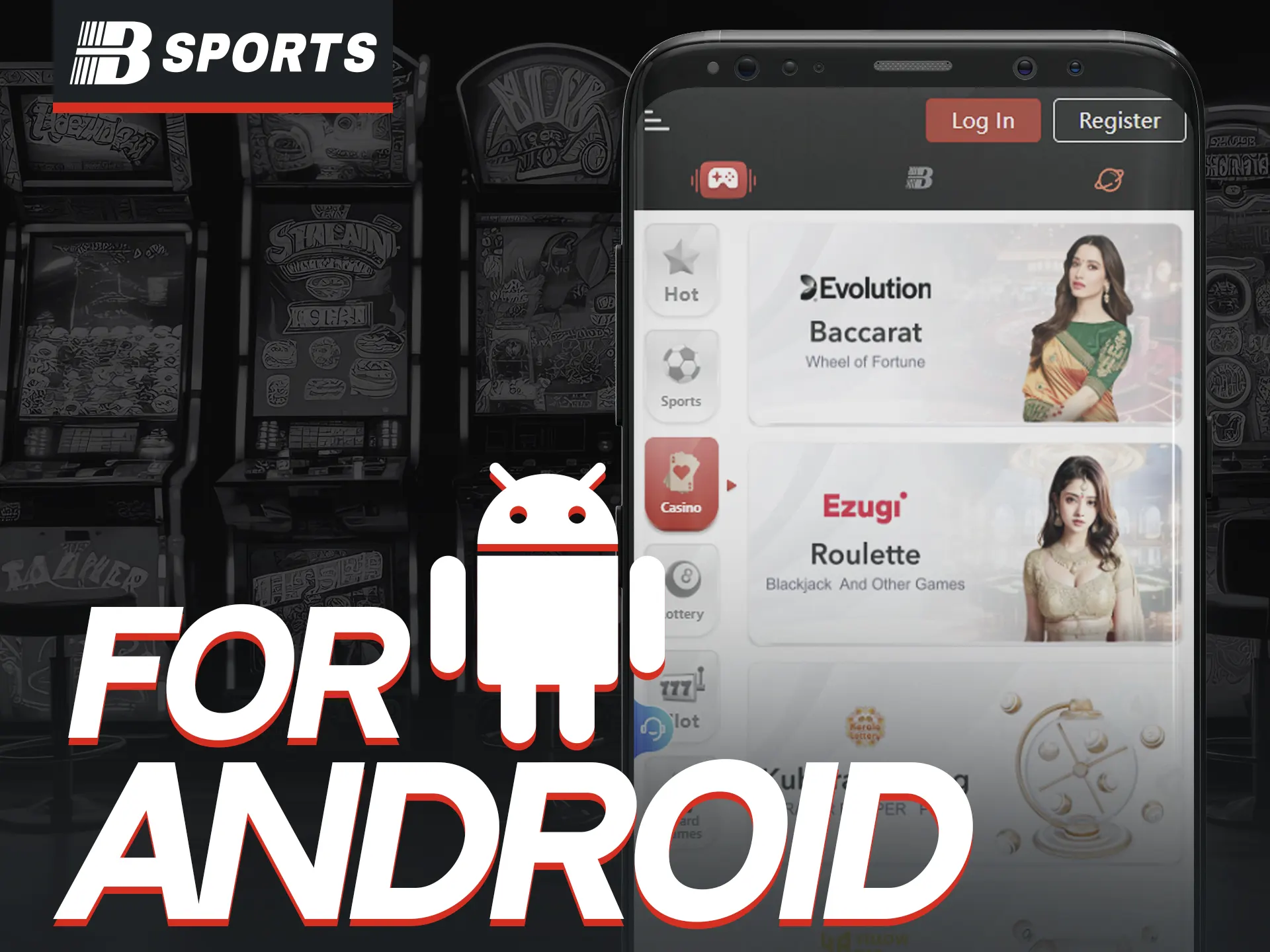 Download BSports Android app following these simple steps.