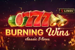 Play Burning Wins classic 5 lines slot for real money.