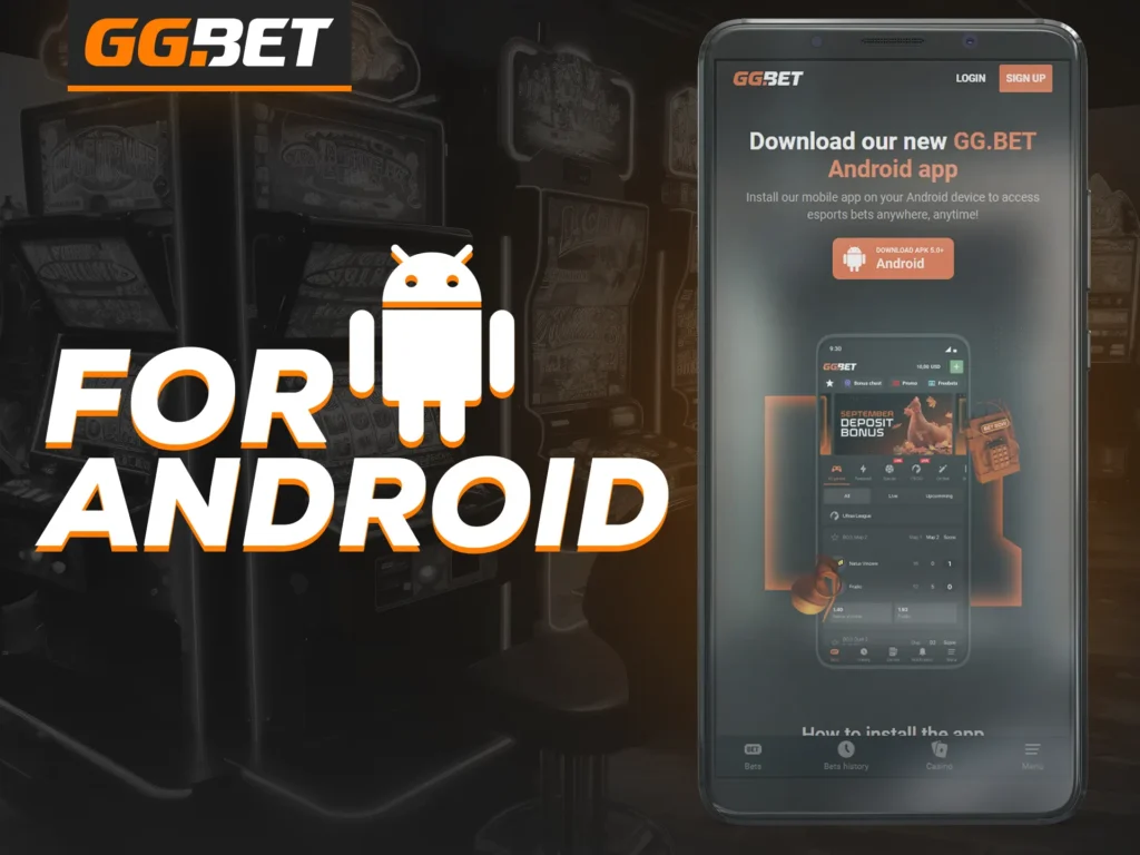 To get the mobile GG Bet app on your smartphone, just download the apk.