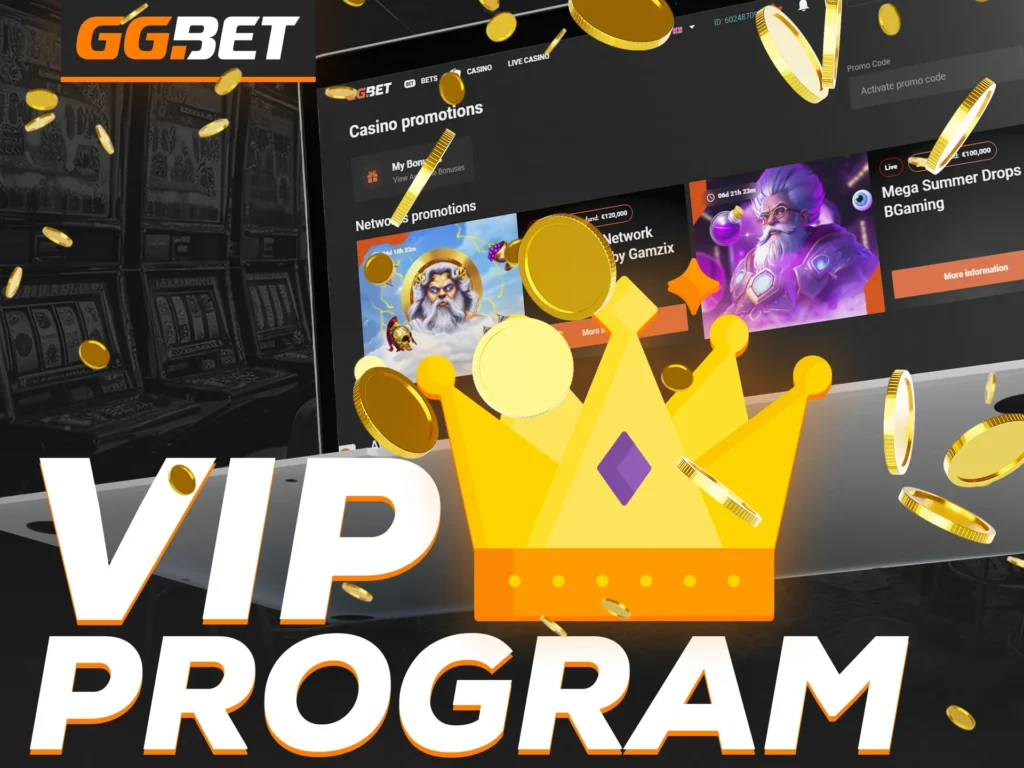 Get special privileges earn points various rewards in GG Bet.