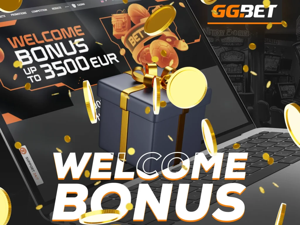 New users will receive a nice compliment for creating an account in GG Bet.