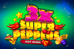 Get your dose of entertainment in the 3x Super Peppers Hot Wins slot.