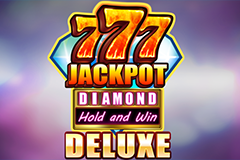 Enjoy exciting gameplay with a colorful fruit theme in the 777 Jackpot Diamond Hold and Win Deluxe slot.