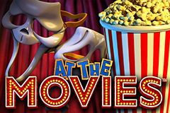 Grab your popcorn and drink and start playing At The Movies slot.