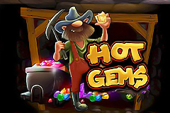 Gems are just waiting to be found in the Hot Gems slot.