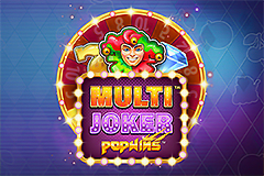 Spin the wheel for a chance to get free spins and a win multiplier in Multi Joker Popwins slot.