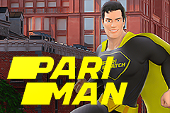 Help the hero save the world in Pari Man slot.