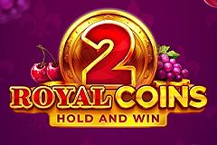 Find fruit combinations and get money in Royal Coins 2: Hold and Win slot.