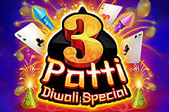 Experience the casino atmosphere from the comfort of your own home with Teen Patti Diwali Special.