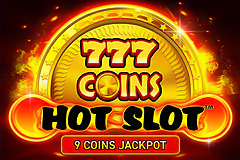 Set your revenue ablaze with Hot Slot: 777 Coins slot.