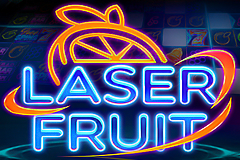 Watch the neon blue lasers work their magic in Laser Fruit slot.