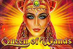 The Queen casts magic spells in Queen of Wands slot.