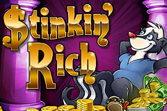 Stinkin Rich slot is about money, combining the exorbitant wealth of the aristocracy with a comical cartoon skunk.