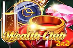 Experience the benefits of a luxury life in the Wealth Club (3x3) slot.