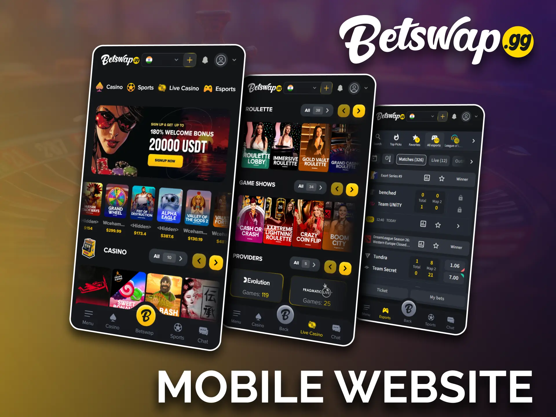 Nine Casino 365 betswap mobile website version - Nine Casino 365