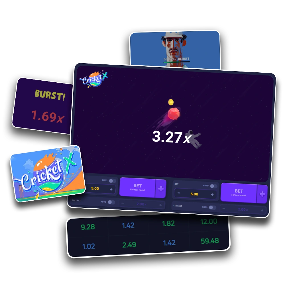 Cricket X offers high wins and immersive cricket theme.